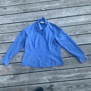Sonoma Blue cotton zip-up‎ jacket